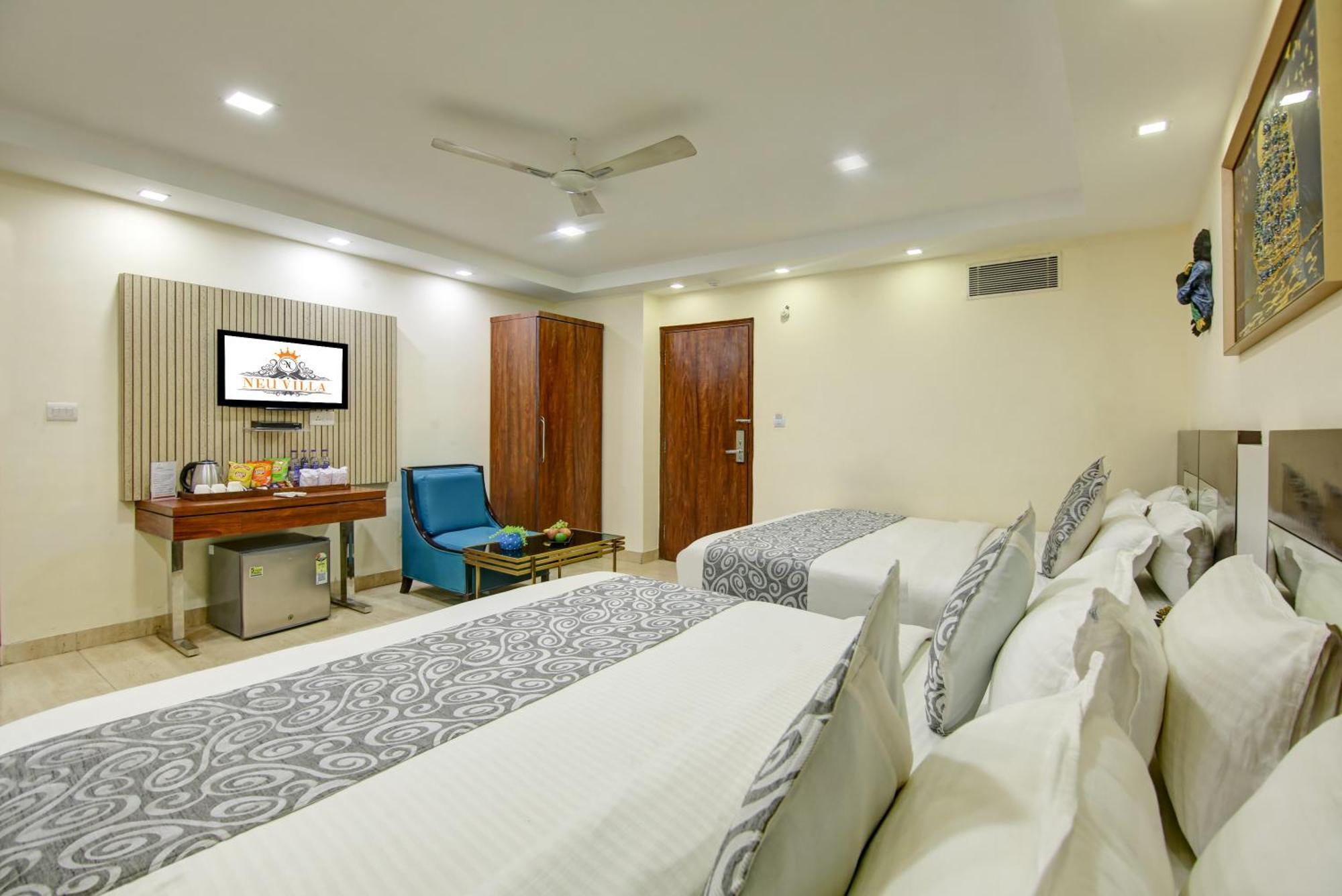 Hotel Neu Villa - Near Connaught Place & New Delhi Railway Station מראה חיצוני תמונה